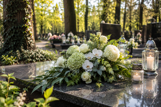 Ekologiczne stroiki na cmentarz — trwała i piękna alternatywa dla jednorazowych dekoracji